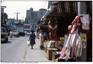 Figure #4: Kensington Market (1980). Courtesy of City of Toronto Archives.   
