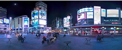 The Heart of Toronto: Yonge-Dundas Square